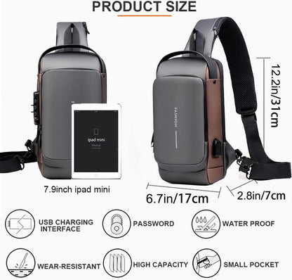 Anti-Theft Travel Chest Bag