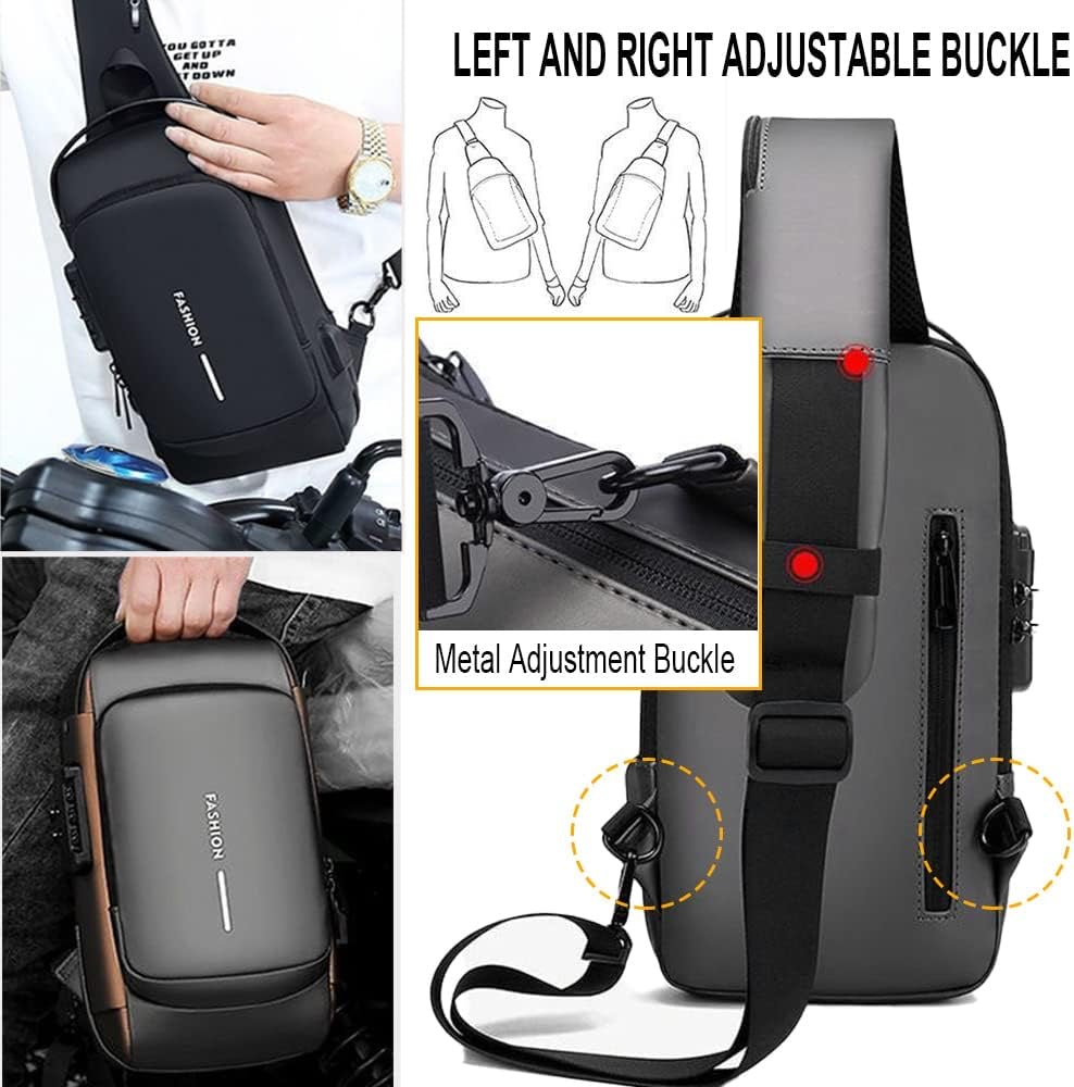 Anti-Theft Travel Chest Bag